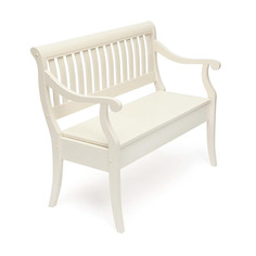 Скамейка TC 108х57х89 см pure white