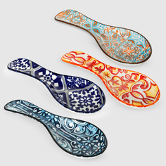 Подставка для ложки Mercury Majolica 26x9 см