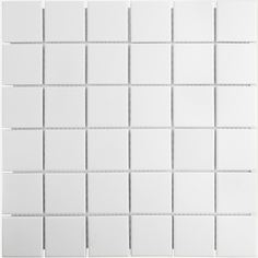 Мозаика Starmosaic 48x48 white antislip 306х306х6