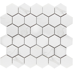 Мозаика Starmosaic hex.small carrara m. 271х282х6