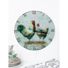 Часы Glasar настенные 30х4х30 см ГЛАСАР