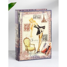 Шкатулка Glasar в виде книги 19х8х27 см ГЛАСАР