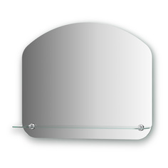 Зеркало с полочкой 60х50 см Evoform