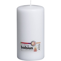 Свеча Bolsius 20х10 см White