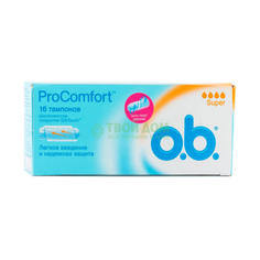 Тампон O.B. Procomfort Normal 16 шт (5449200-1, 3853602)