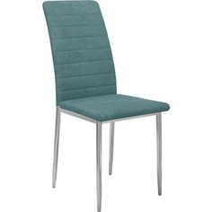 Стул Dikline Текс каркас хром B15 mint