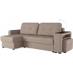 Диван-кровать угловой Сильва Smart 4 Б3-2т-1пф-Б4 sherlock 932 (SLV101865) Silva
