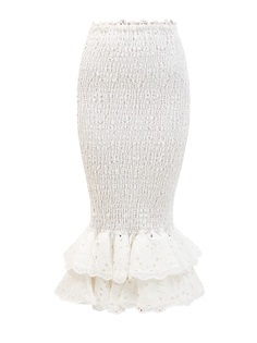 Юбка Liliana из кружевного хлопка broderie anglaise Charo Ruiz Ibiza