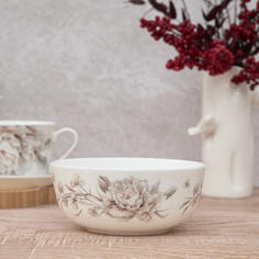 Тарелка суповая White flower Cozy Home