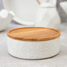 Салатник Marshmallows с крышкой Cozy Home