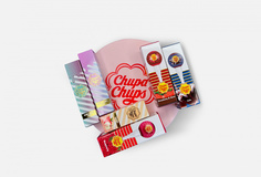 Подарочный набор косметики для глаз и губ Chupa Chups