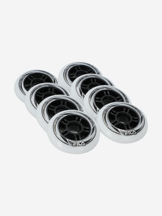 Набор колес для роликов FILA Wheels 84 мм, 83A, 8 шт, Мультицвет
