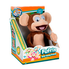Интерактивная игрушка IMC Toys Обезьянка коричневая