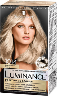 Краска для волос Schwarzkopf Luminance Color 10.14 Кристальный блонд