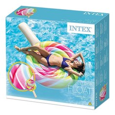Матрас надувной Intex "Мороженое" 208х135 см (058453/I03402270)