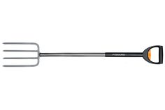 Вилы садовые Fiskars с телескопической ручкой