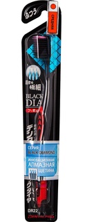 Зубная щетка Dentalpro Black Diamond с ультратонкой щетиной алмазной формы