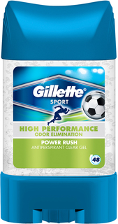 Дезодорант-антиперспирант Gillette Power Rush гелевый 70 мл