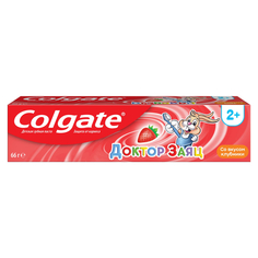 Зубная паста детская Colgate Доктор Заяц вкус Клубники 50 мл