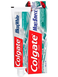 Зубная паста отбеливающая Colgate Макс Блеск 100 мл