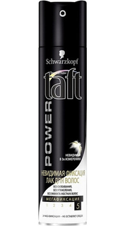 Лак для волос Taft Power Невидимая фиксация Мегафиксация 225 мл