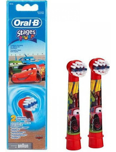 Насадка для зубных щеток Braun Oral-B EB10K Kids Cars 2 шт