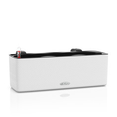 Кашпо с автополивом Lechuza balconissima 40x14см белое (13680)