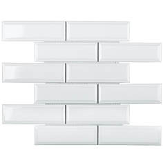 Мозаика Starmosaic metro white glossy 287х295х6.5