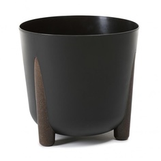 Кашпо Lamela Frida Eco Recycled D30: H28См Черный
