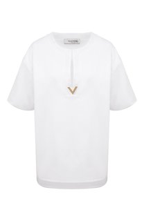 Хлопковая футболка Valentino