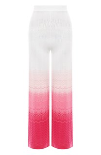 Брюки из хлопка и вискозы Missoni