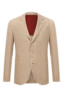 Льняной пиджак Brunello Cucinelli