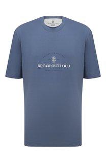 Хлопковая футболка Brunello Cucinelli