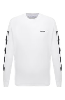 Хлопковый лонгслив Off-White