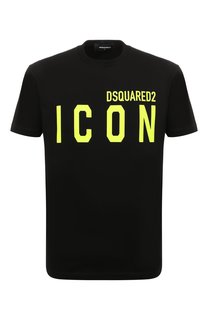 Хлопковая футболка Dsquared2