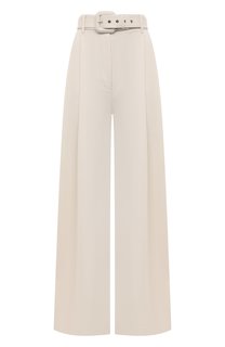 Брюки из шерсти и вискозы Zimmermann