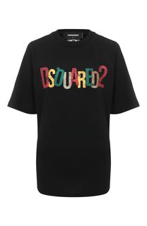 Хлопковая футболка Dsquared2