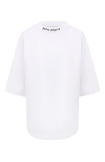 Хлопковая футболка Palm Angels