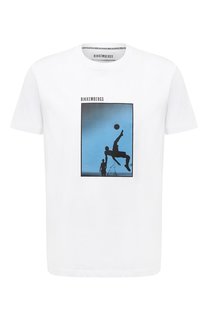 Хлопковая футболка Dirk Bikkembergs