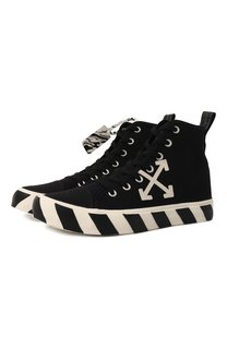 Текстильные кеды Vulcanized Off-White