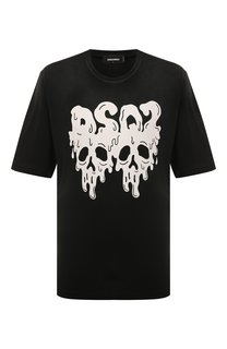Хлопковая футболка Dsquared2
