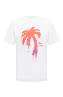 Хлопковая футболка Palm Angels