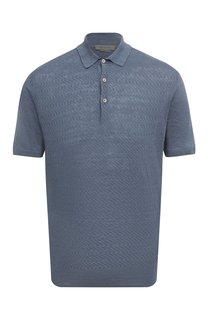 Льняное поло Corneliani