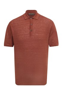 Льняное поло Corneliani