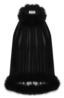 Шелковый топ Saint Laurent