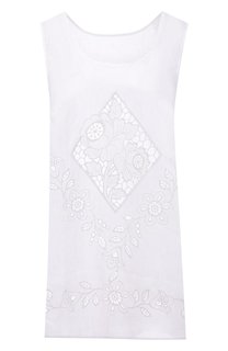 Льняной топ Dolce & Gabbana