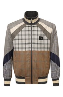 Шерстяной бомбер Dolce & Gabbana