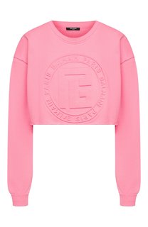 Пуловер из хлопка и кашемира Balmain