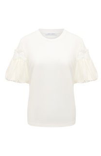 Хлопковая футболка Alberta Ferretti