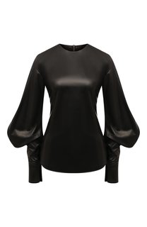Кожаная блузка Tom Ford